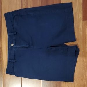 Ralph Lauren 7" Classic Navy Twill Bermuda Shorts sz 2P